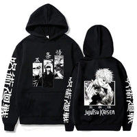 Jujutsu Kaisen Cartoon Graphic Hoodie | JJK Streetwear
