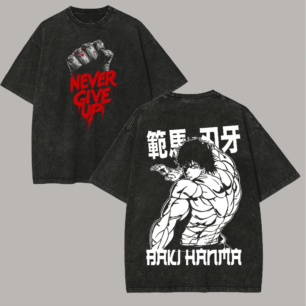 Baki Hanma Retro Washed Tee