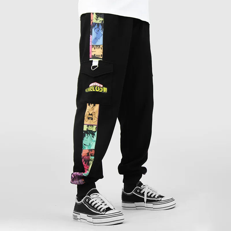 My Hero Academia Cargo Pants | MHA Anime Streetwear Pants