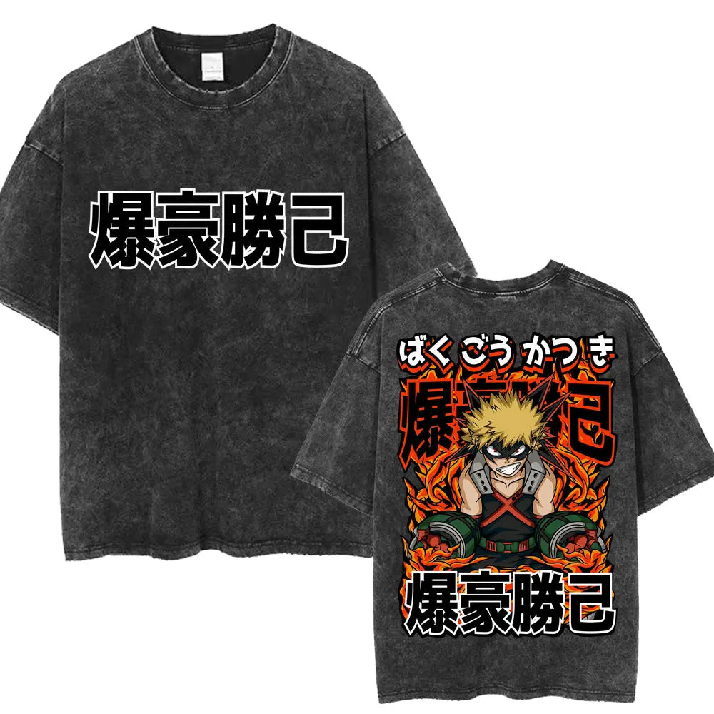 My Hero Academia T-shirt Kawaii Ochaco Uraraka T Shirts
