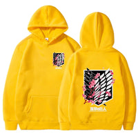 Attack on Titan Pink Accent Hoodie 2