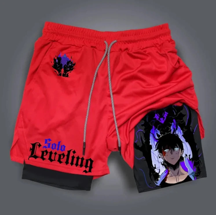 Solo Leveling Training Shorts