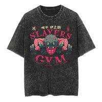 Demon Slayer Men's Acid Washed Tee 6