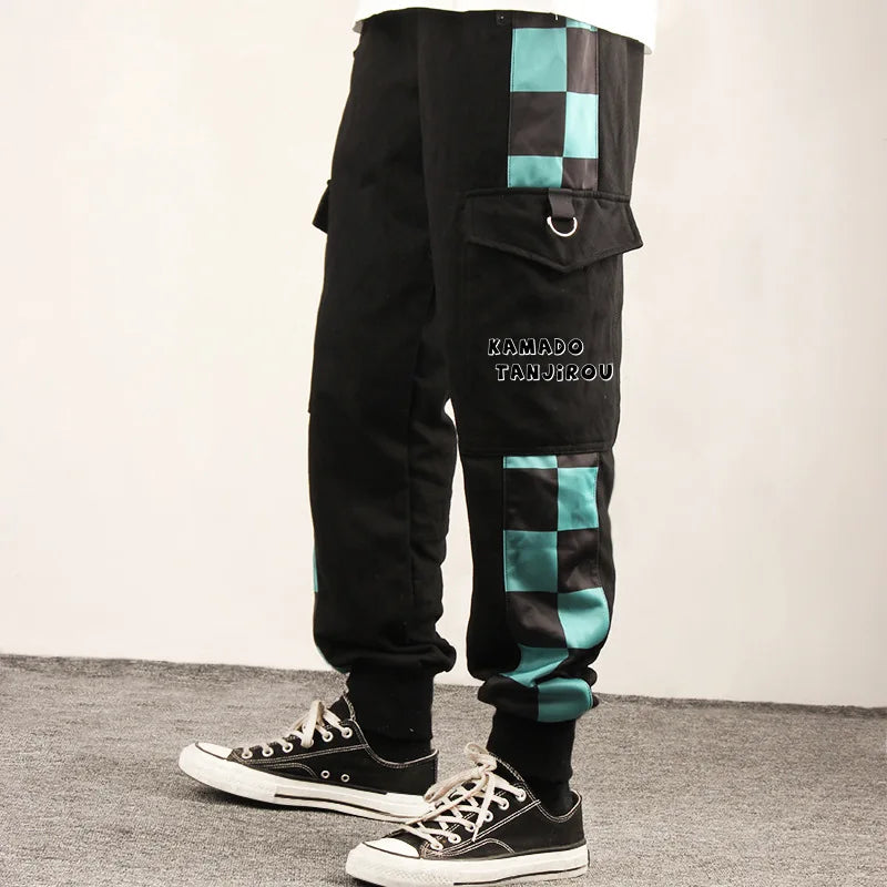 Kamado Tanjirou Agatsuma Zenitsu Casual Cargo Pants