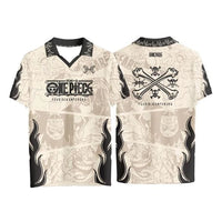 Beige One Piece Short Sleeve Jersey Unisex 4