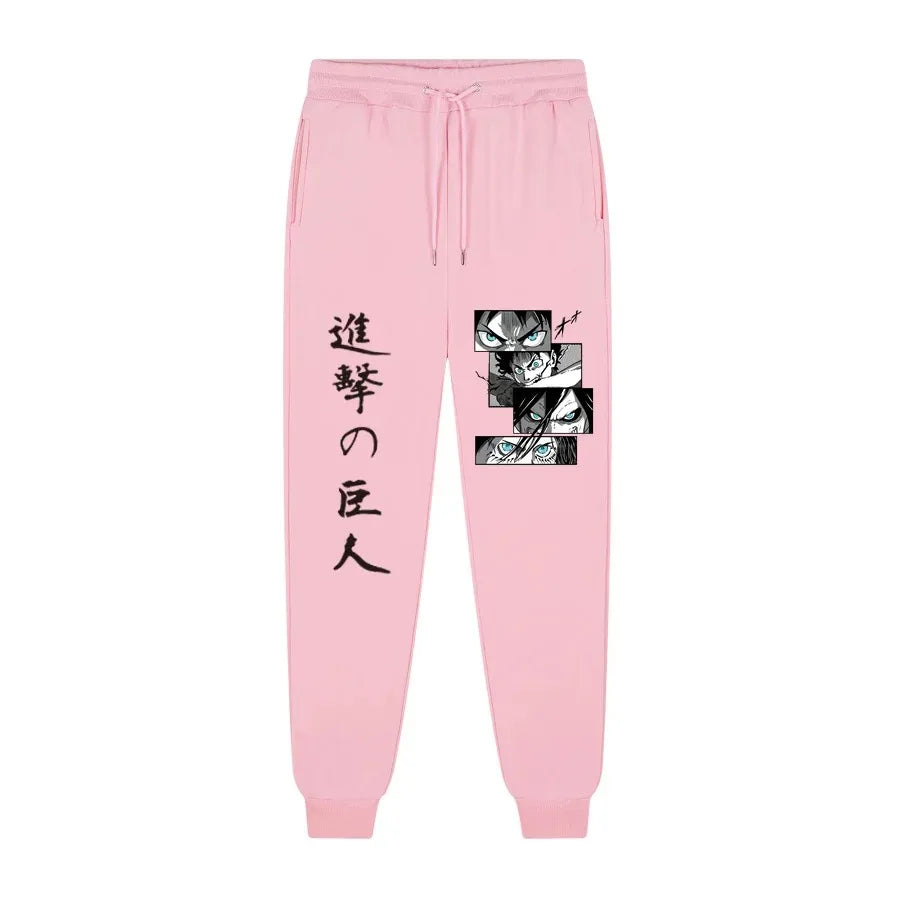Harajuku Attack on Titan Pants