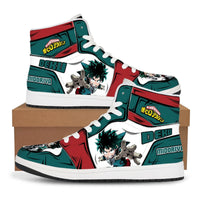 Deku Midoriya My Hero Academia High-Top Sneakers | MHA Shoes 7