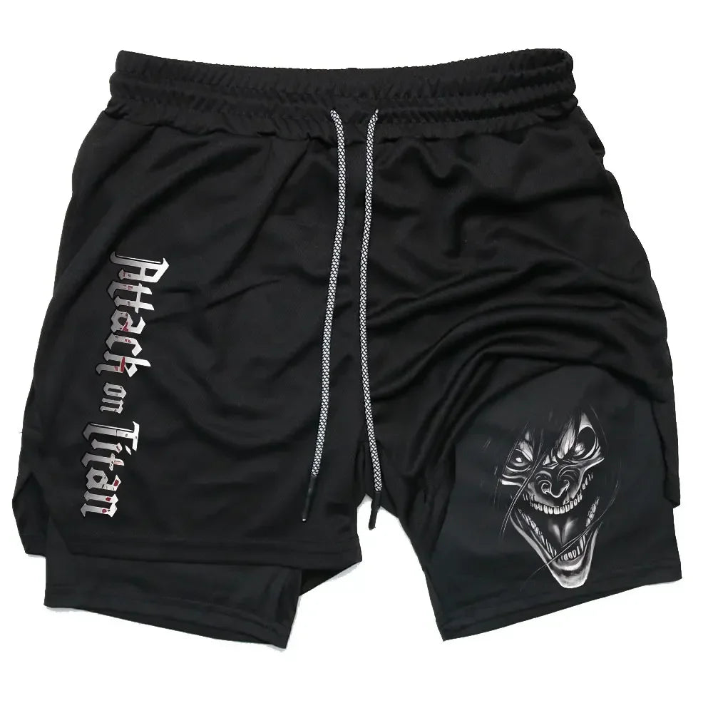 Attack on Titan Gym Shorts