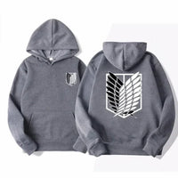Attack on Titan Pullover Hoodie | AOT Fan Anime Hoodie 3
