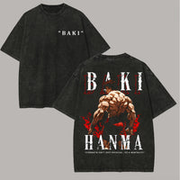 Baki Hanma Retro Washed Tee 5