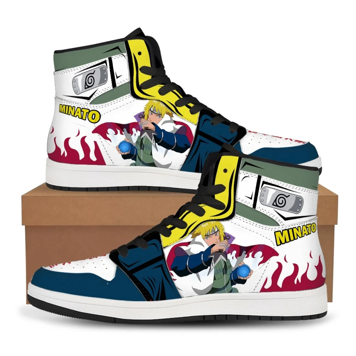 Naruto Basketball Sneakers Men | Naruto Athletic Shoes