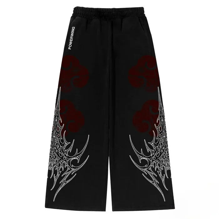 Wide Winged Leg Pants