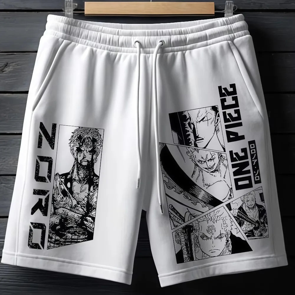 One Piece Cotton Shorts Roronoa Zoro