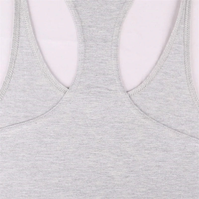 Baki Tank Tops Y-Back Vest Gym Muscle Training Athletic Workout Undershirt