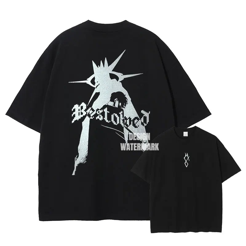 Berserk Summer Cotton Tee | Dark Fantasy Anime Streetwear