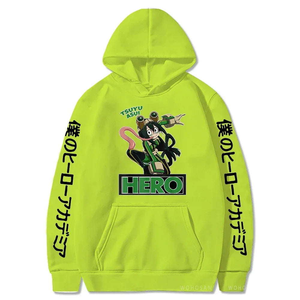 Tsuyu Asui MHA Hoodie
