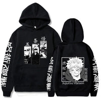 Jujutsu Kaisen Cartoon Graphic Hoodie | JJK Streetwear 2