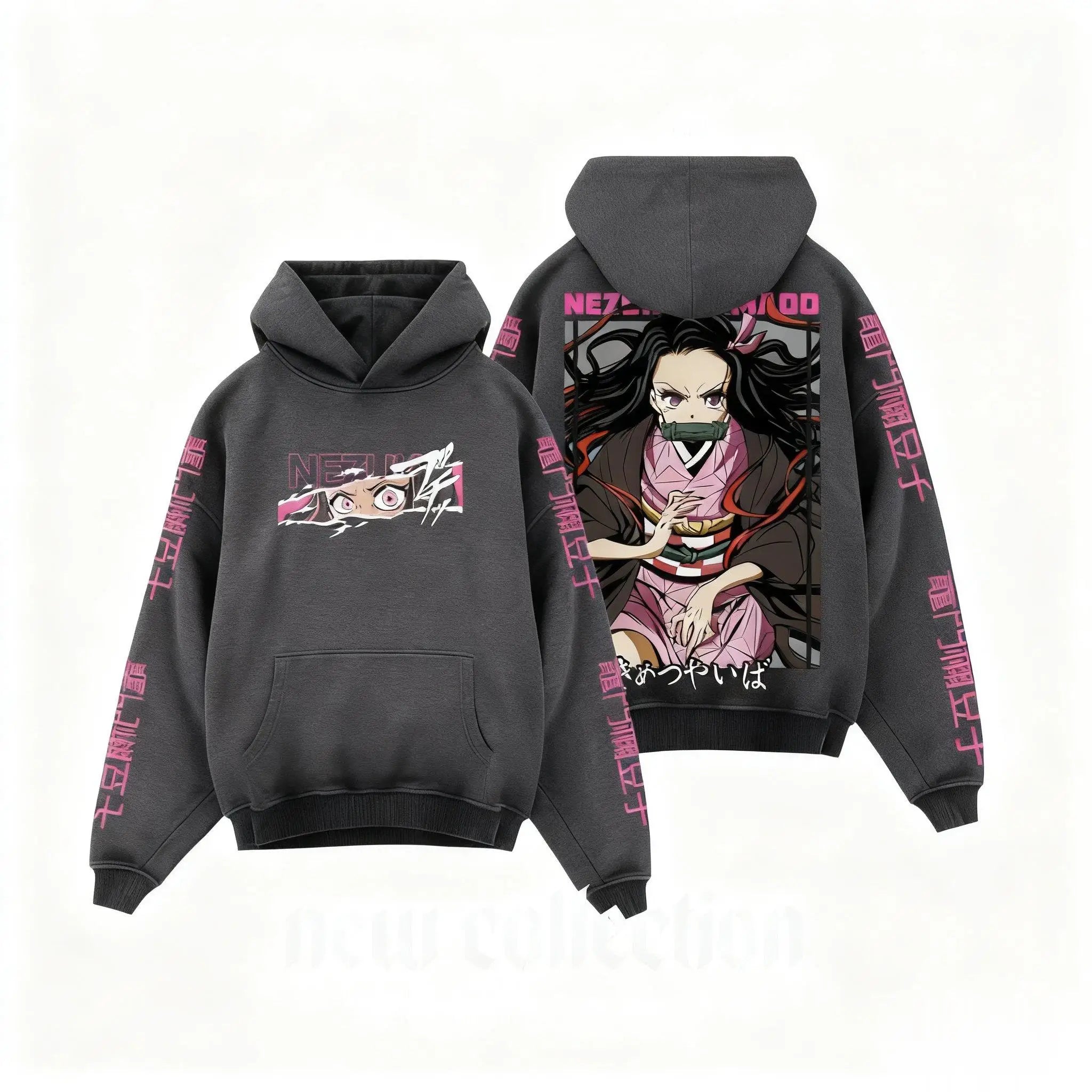 Demon Slayer Nezuko Hoodie Anime Pullover