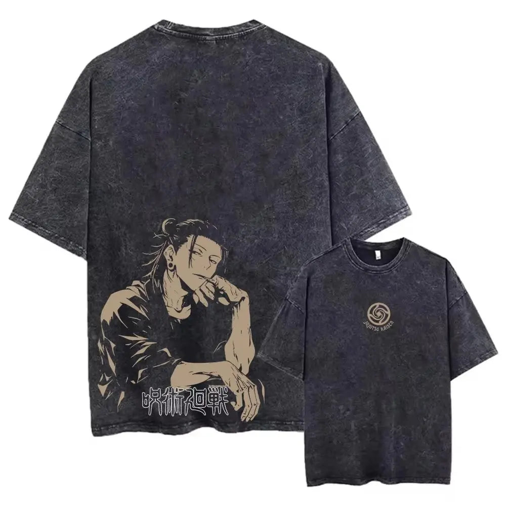 Jujutsu Kaisen acid washed T-Shirt