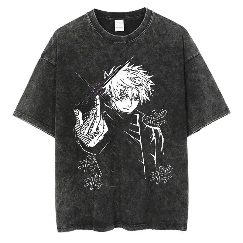 Jujutsu Kaisen acid washed T-Shirt