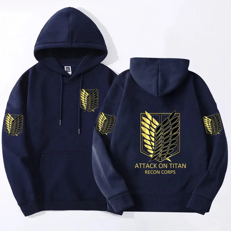 Attack on Titan Round-Neck Hoodie