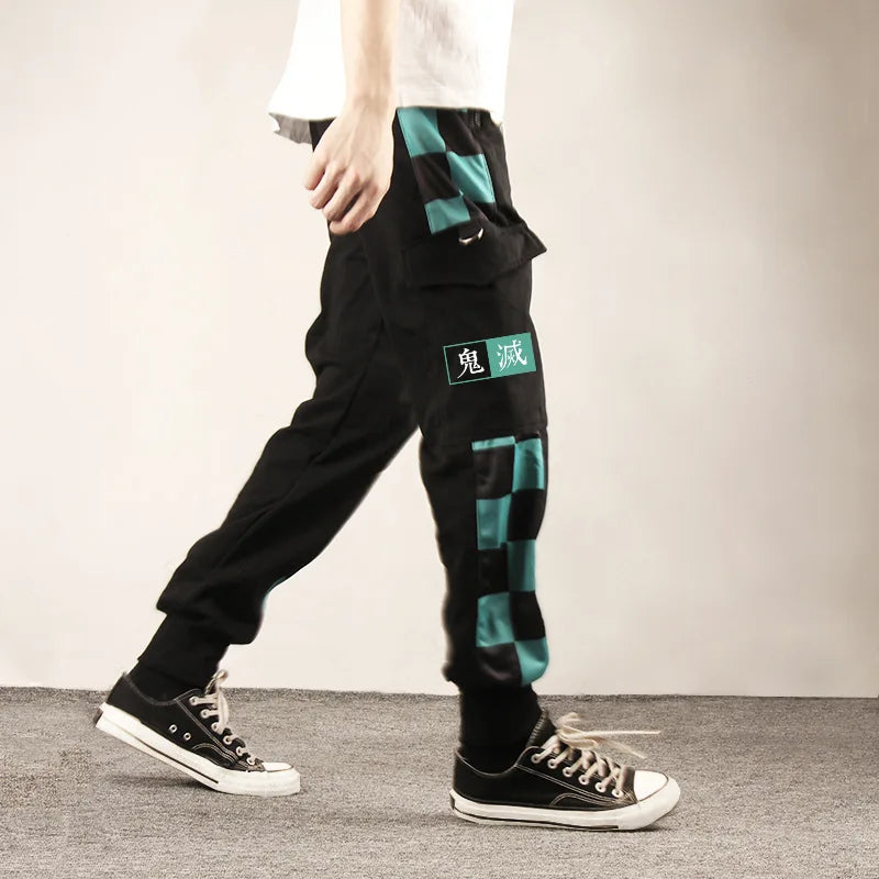 Kamado Tanjirou Agatsuma Zenitsu Casual Cargo Pants
