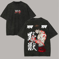 Baki Hanma Retro Washed Tee 2