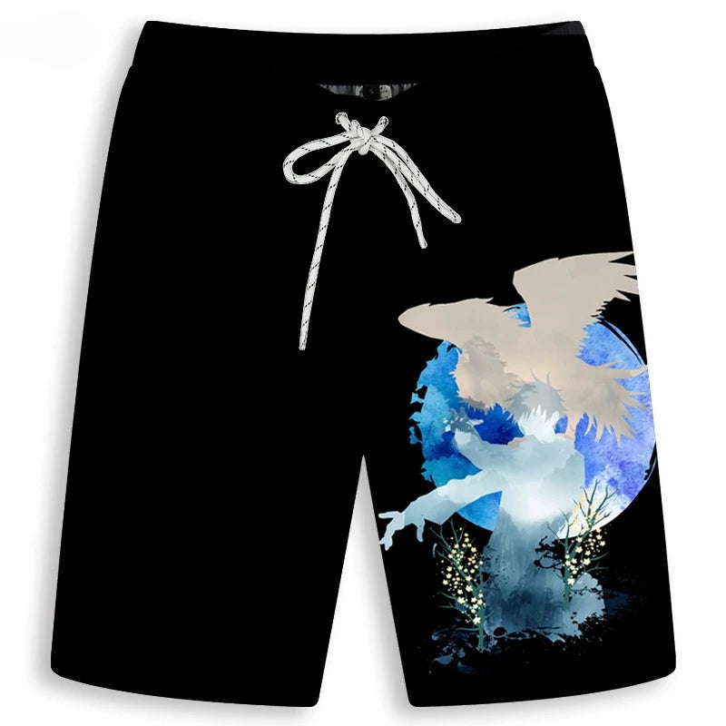 JJK Gojo Beach Shorts