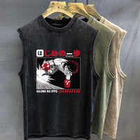 Hajime No Ippo Tank Top Vintage Wash 5