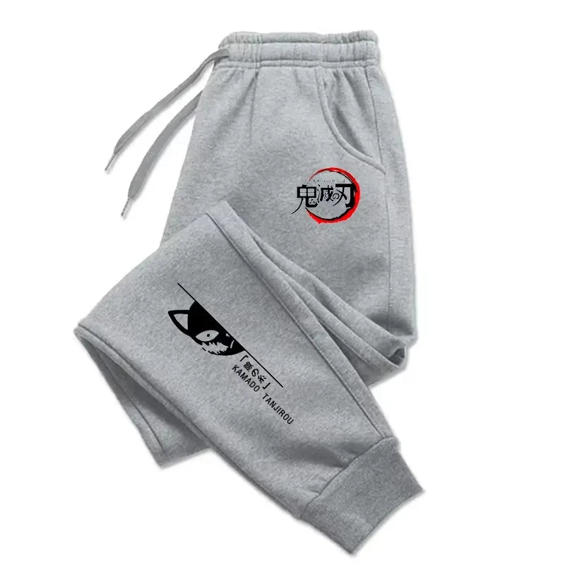Demon Slayer comfortable warm sports pants
