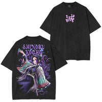 Demon Slayer Vintage Washed Graphic T-Shirt 2