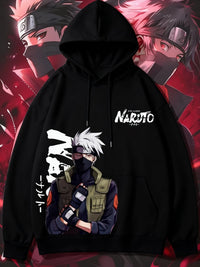 Uzumaki Naruto Sasuke Kakashi Hoodie 1