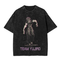 Jack Hanma Baki Washed Tee 7