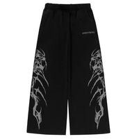 Wide Winged Leg Pants 7