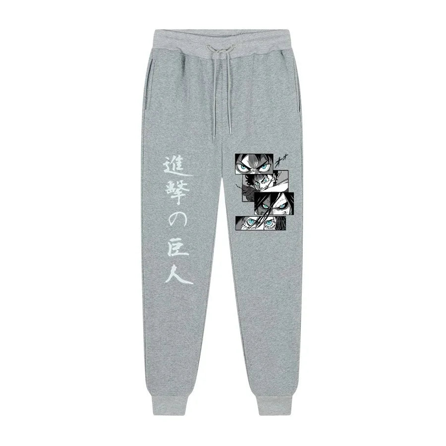 Harajuku Attack on Titan Pants