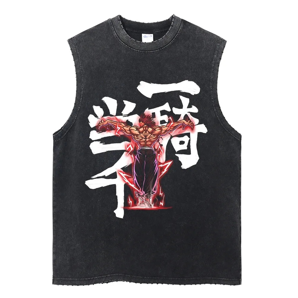 Baki Hanma Oversized Tank Top