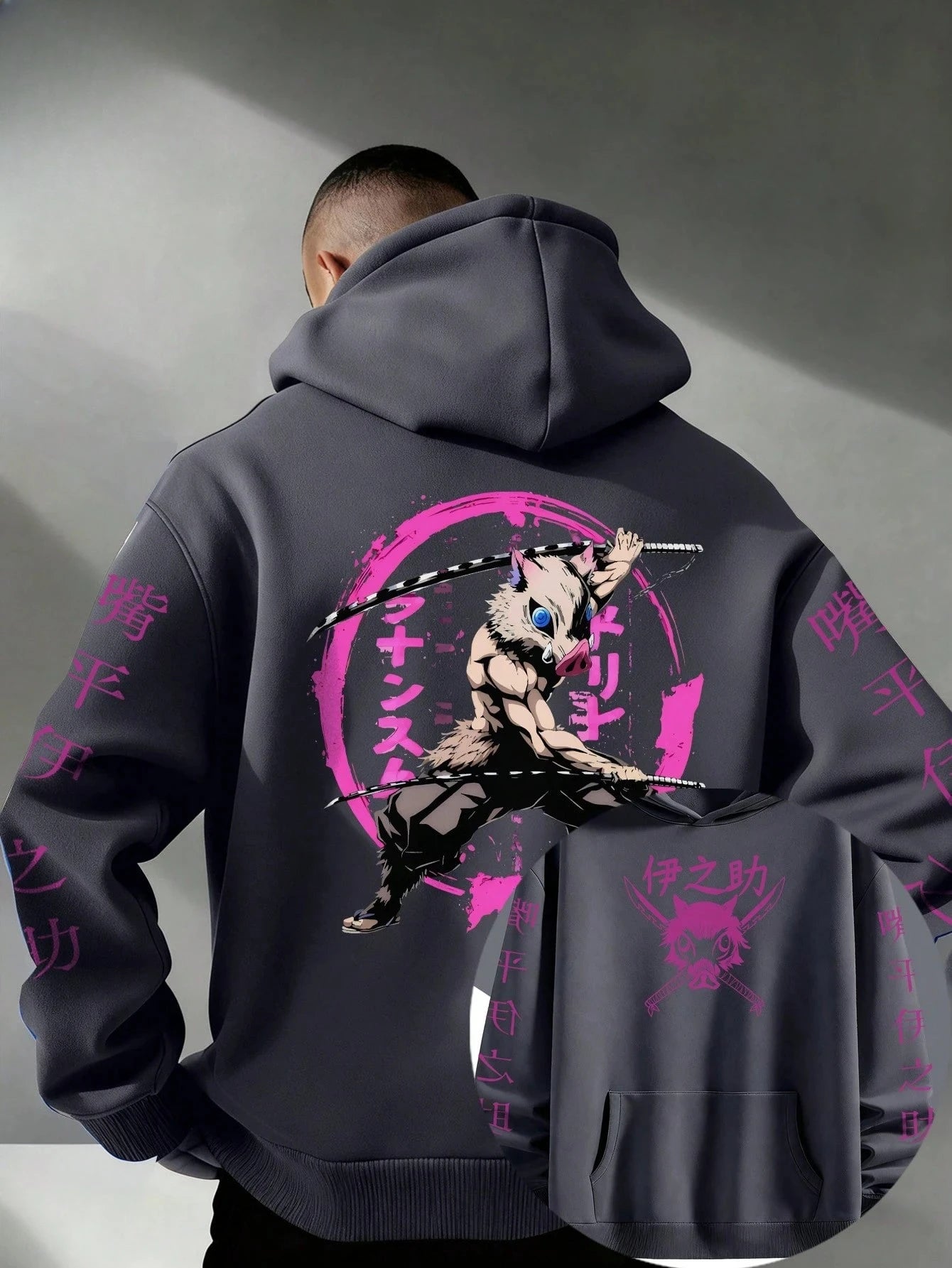 "Blade of The Ghosts" Men's/Women's Hooded Sweatshirt