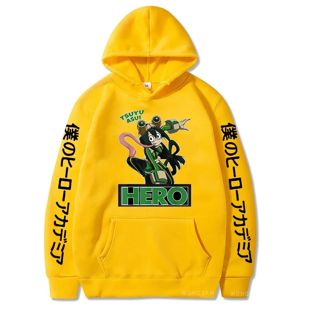 Tsuyu Asui MHA Hoodie