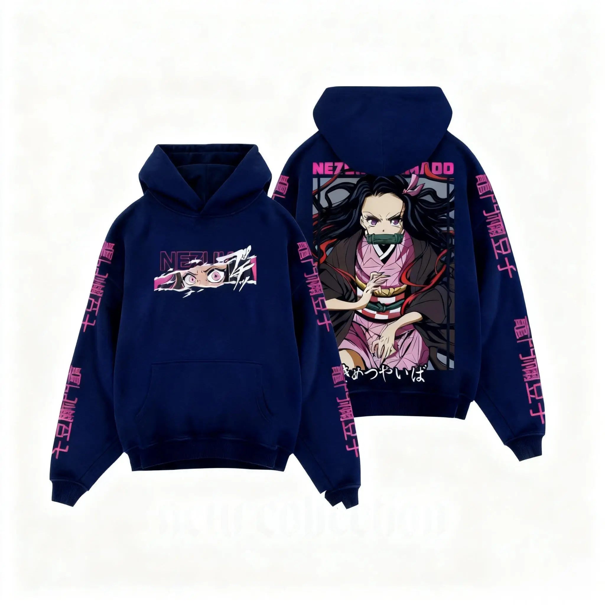 Demon Slayer Nezuko Hoodie Anime Pullover