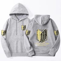 Attack on Titan Round-Neck Hoodie | AOT Anime Streetwear 7