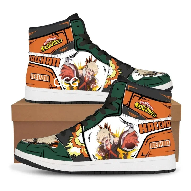 Bakugou Katsuki Anime Sneakers