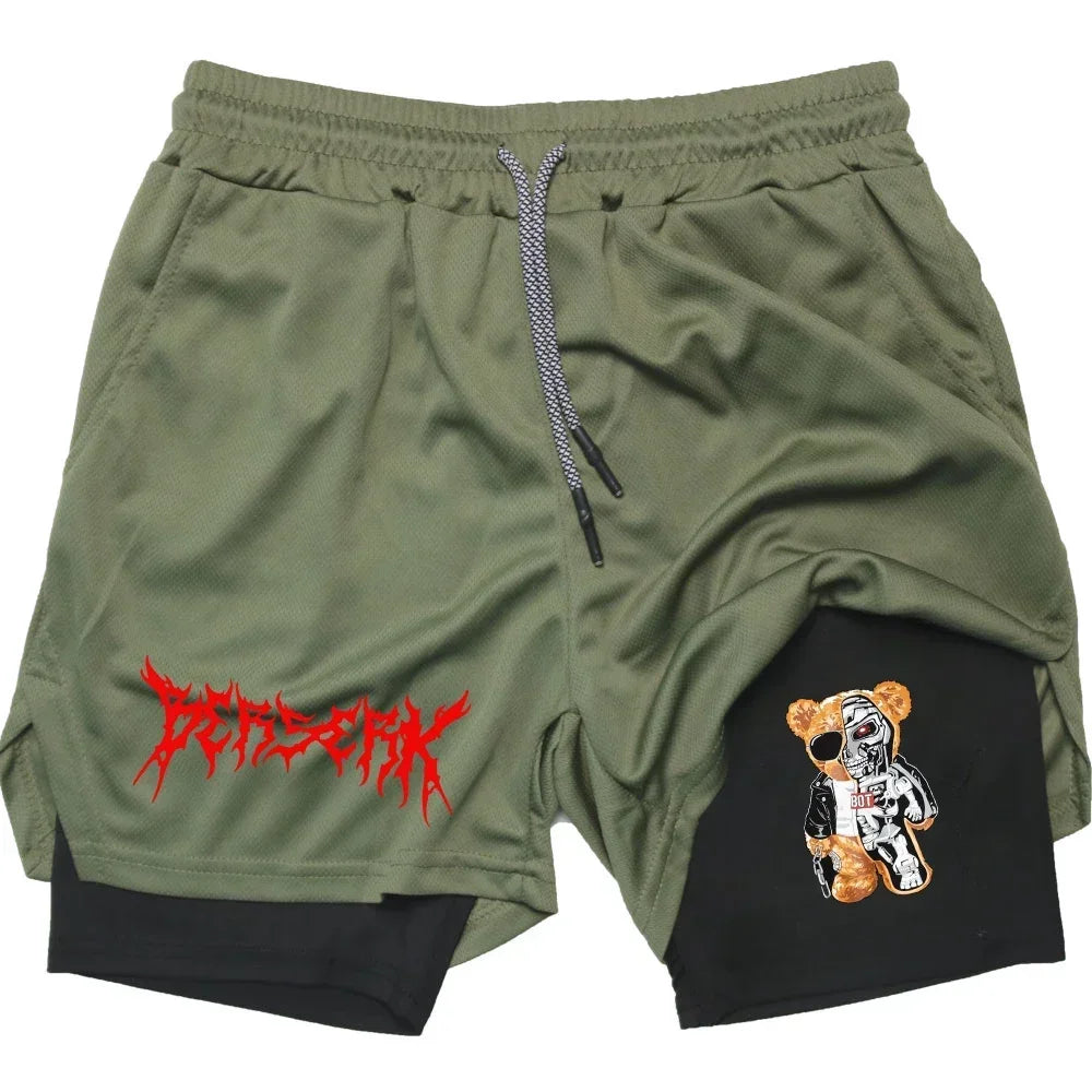 Anime Basketball Gym Shorts