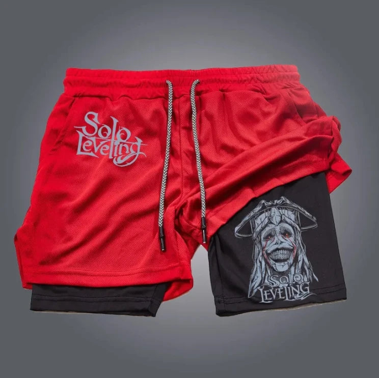 Solo Leveling Training Shorts