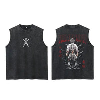 Demon Slayer Tank Tops Man Sleeveless gym shirt 2