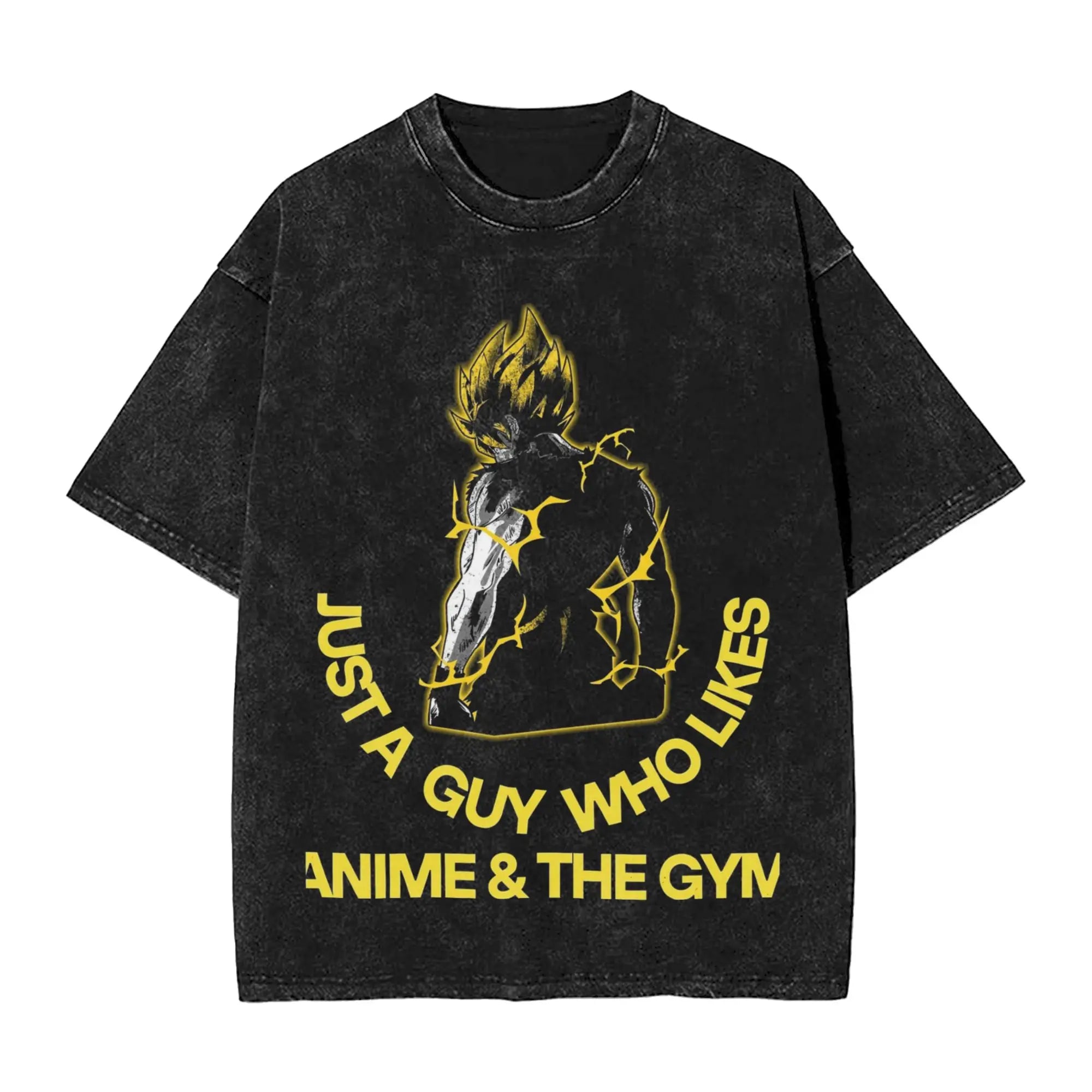 Jack Hanma Baki the Grappler Washed T Shirt