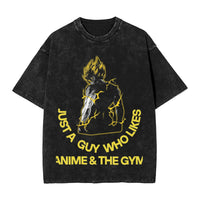 Jack Hanma Baki Washed Tee 3