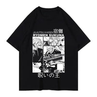 Acid Wash Anime Tee | Vintage Streetwear Style 6