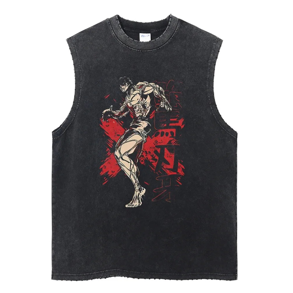 Baki Hanma Oversized Tank Top