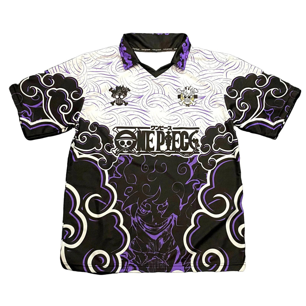 Purple Reign One Piece Luffy Sun God Jersey Unisex
