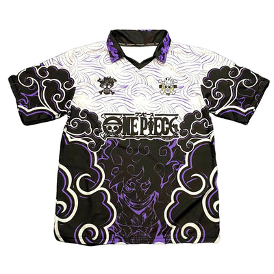 Purple Reign One Piece Luffy Sun God Jersey Unisex